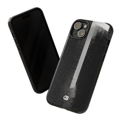 Black Tough Phone Case for iPhone - Vector Core Monolith