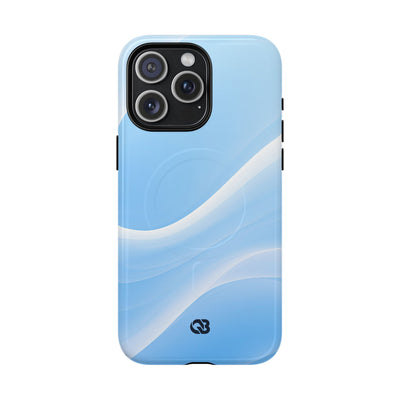 Glacial Contour Flow · Tough 2.0 Magnetic Phone Case for iPhone · Blue