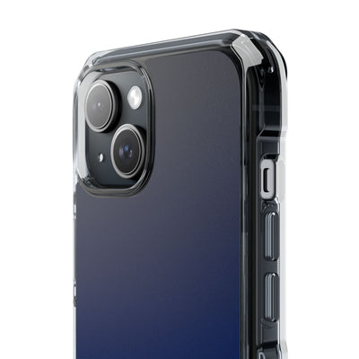 Blue Impact MagSafe Phone Case for iPhone - Midnight Cobalt Fade