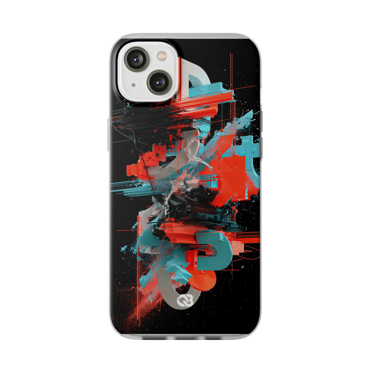 Fragmented Cyber Core · Lite Phone Case for iPhone ·  Black