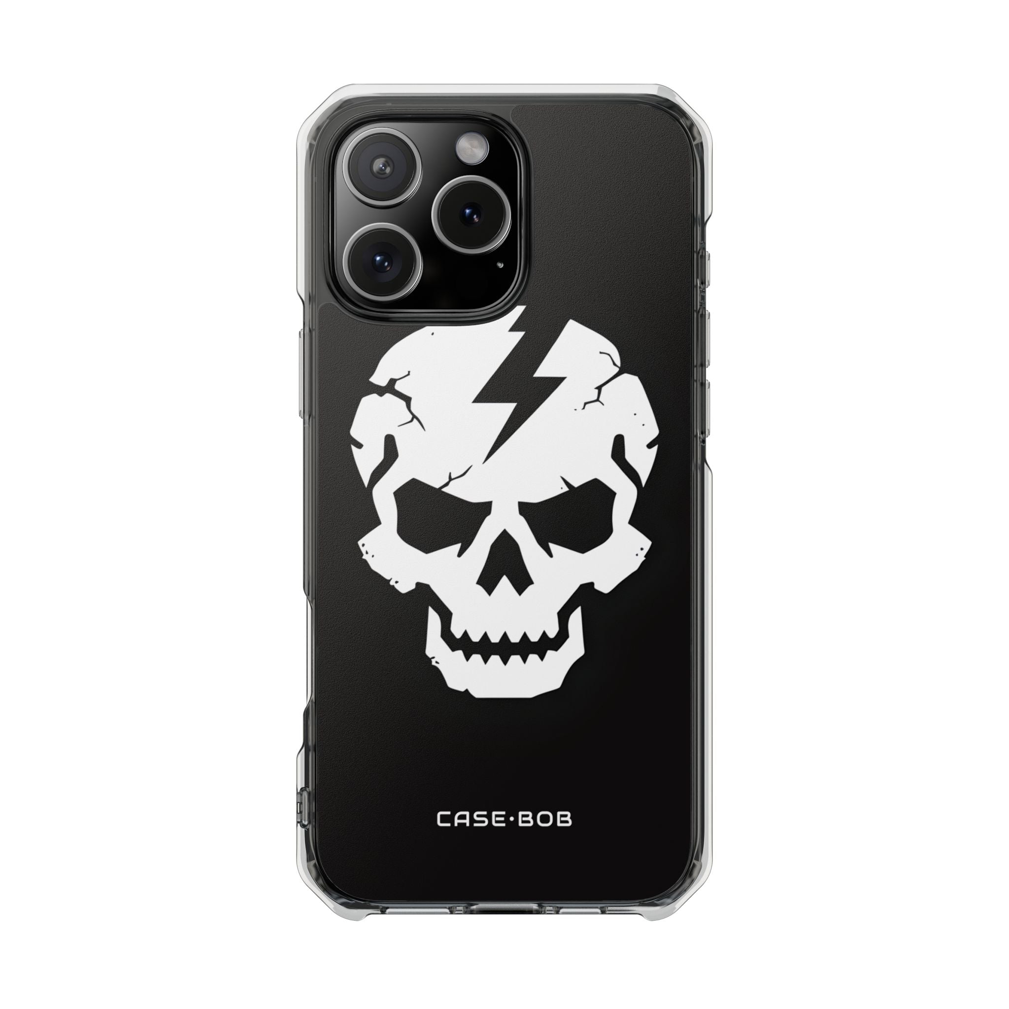 Lightning Skull iPhone 16 Pro Max Case - Impact