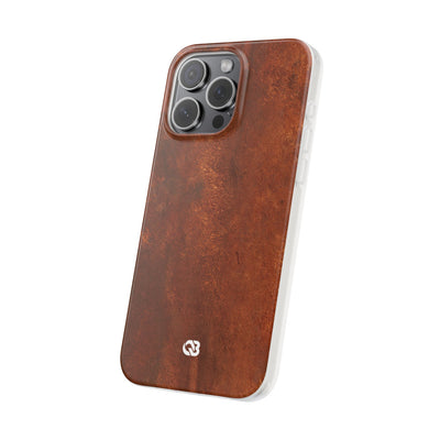 Orange Lite Phone Case for iPhone - Oxidized Iron Crust