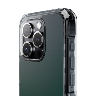 Green Impact MagSafe Phone Case for iPhone - Midnight Pine Horizon