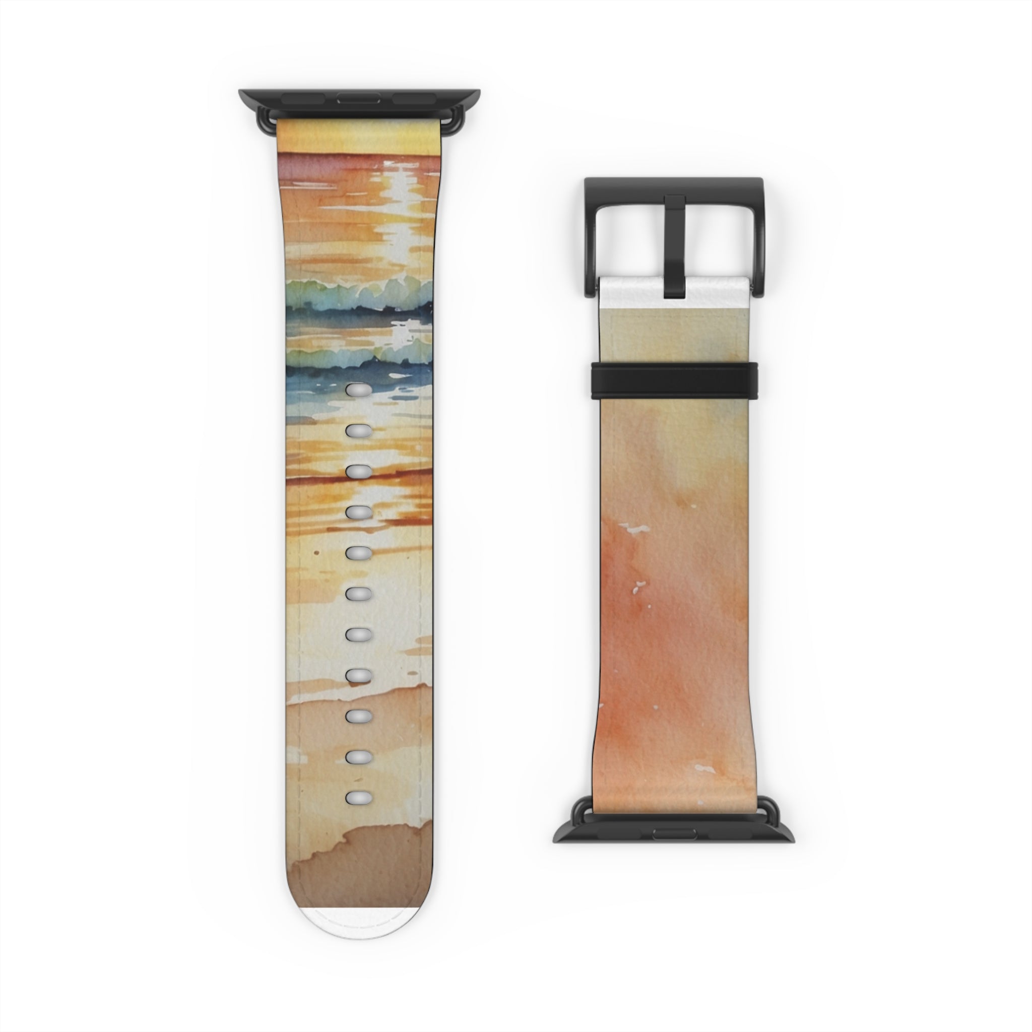 Golden Palm Sunset - Watch Band