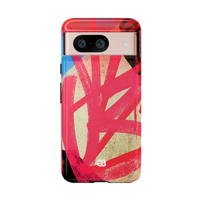 Neon Spray Tag · Tough Phone Case for Pixel ·  Pink