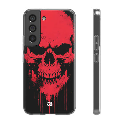 Crimson Street Skull · Soft Handyhülle für Samsung