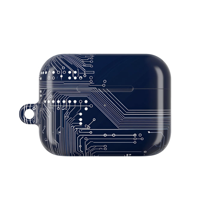 Silicon Grid · Hard Case for AirPods & AirPods Pro · Blue