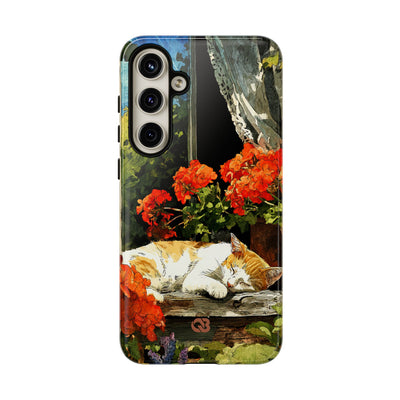 Sleeping Ginger Bloom · Tough Mobilskal för Samsung