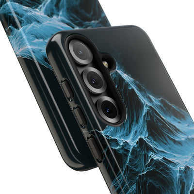 Nordic Frost Peak · Tough Phone Case for Samsung · Blue