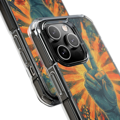 Radiant Peace Bloom · Impact etui na telefon dla iPhone · MagSafe