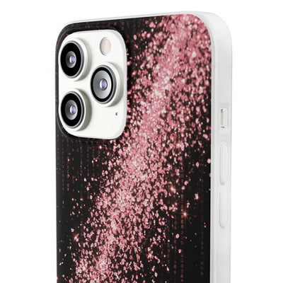 Rose Digital Cascade · Lite Phone Case for iPhone ·  Pink