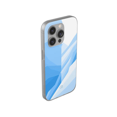 Blue Lite Phone Case for iPhone - Arctic Glacial Ridge