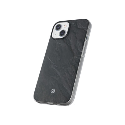 Black Lite Phone Case for iPhone - Midnight Slate Ridge
