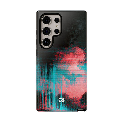 Digital Signal Drift · Tough Phone Case for Samsung · Black