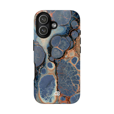 Astral Orb Resonance · Tough Phone Case for iPhone · Blue