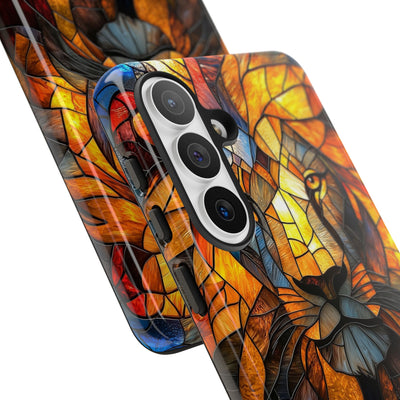 Amber Glass Lion · Tough Phone Case for Samsung