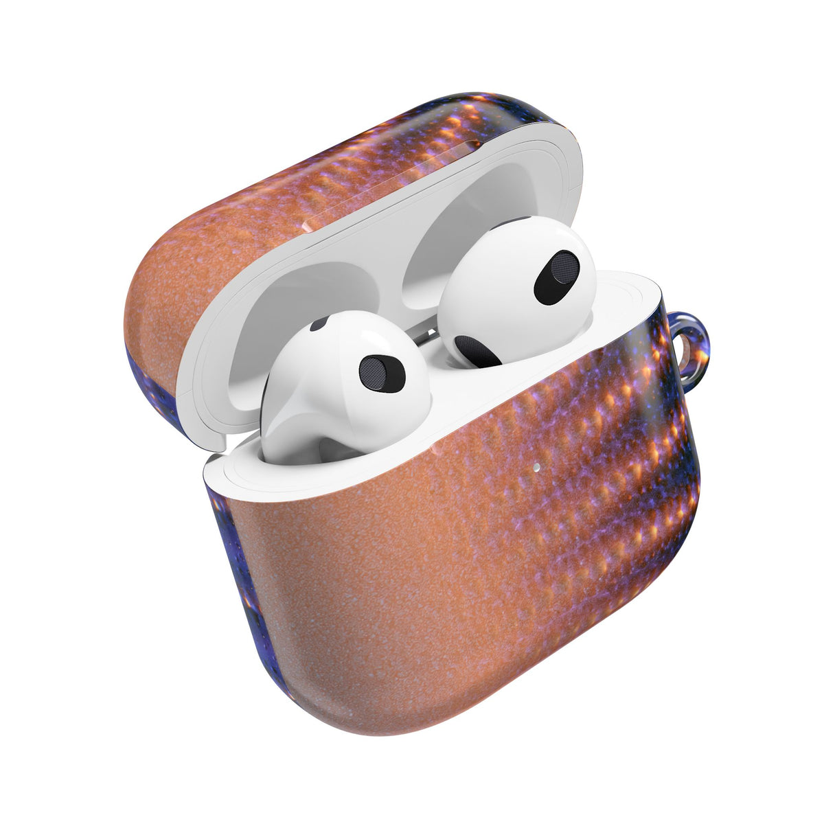 Luminous Aura Burst · Hard Case for AirPods & AirPods Pro · Blue