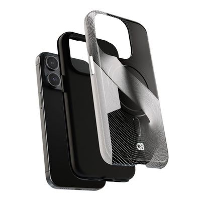 Orbital Helix · Tough 2.0 Magnetic Phone Case for iPhone · Black