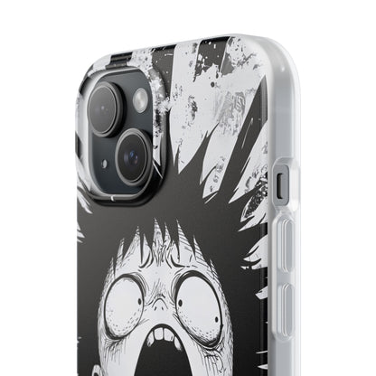 Screaming Stripes iPhone 15 Case - Soft