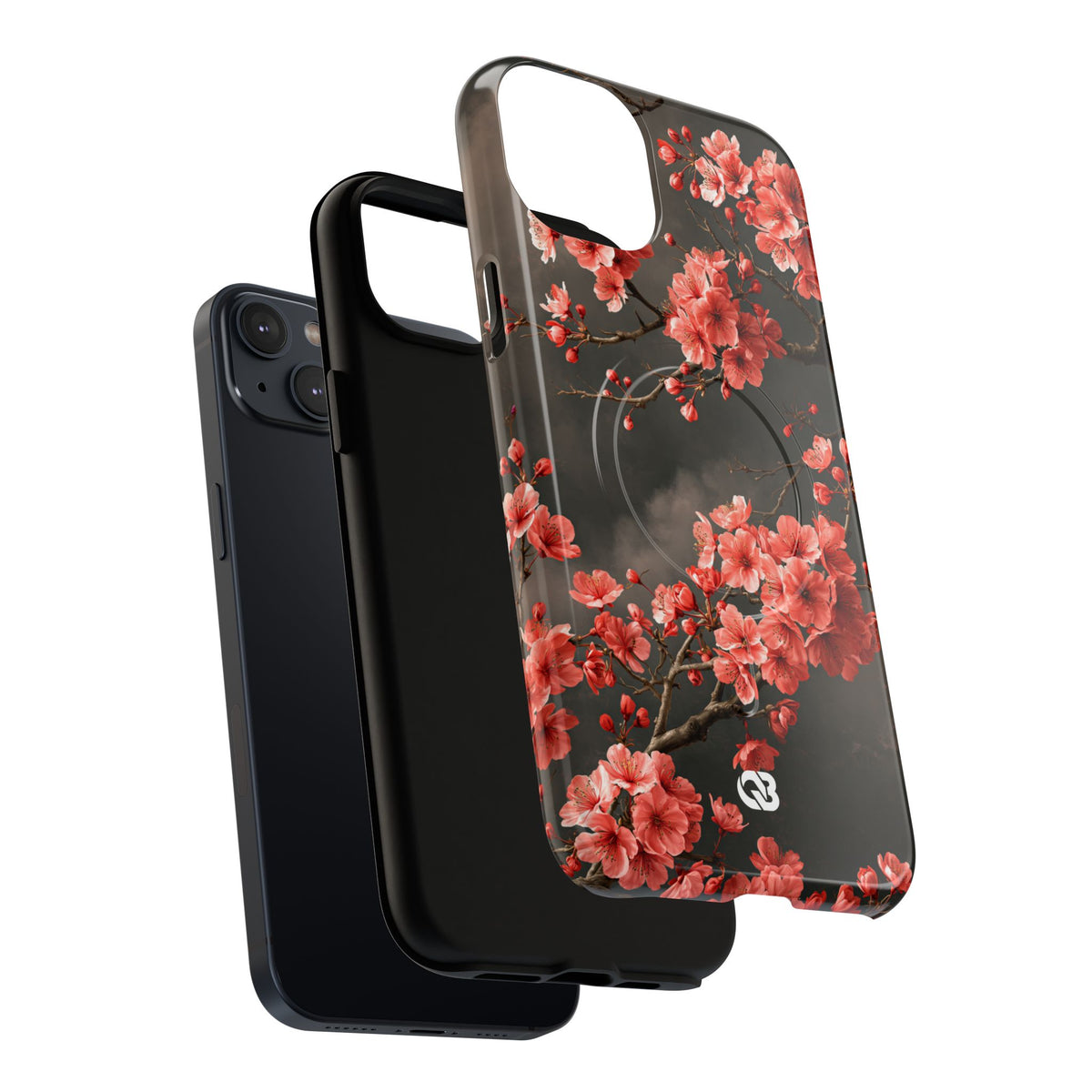 Dark Sakura Nocturne · Tough 2.0 Magnetic Phone Case for iPhone · Black