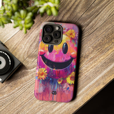 Vivid Grin Graffiti · Tough Phone Cover for iPhone