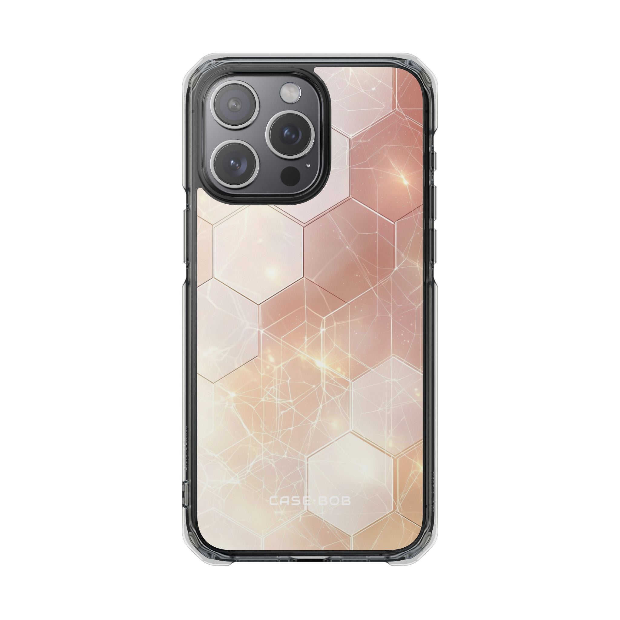 Honeycomb Glow iPhone 15 Pro Max Case - Impact