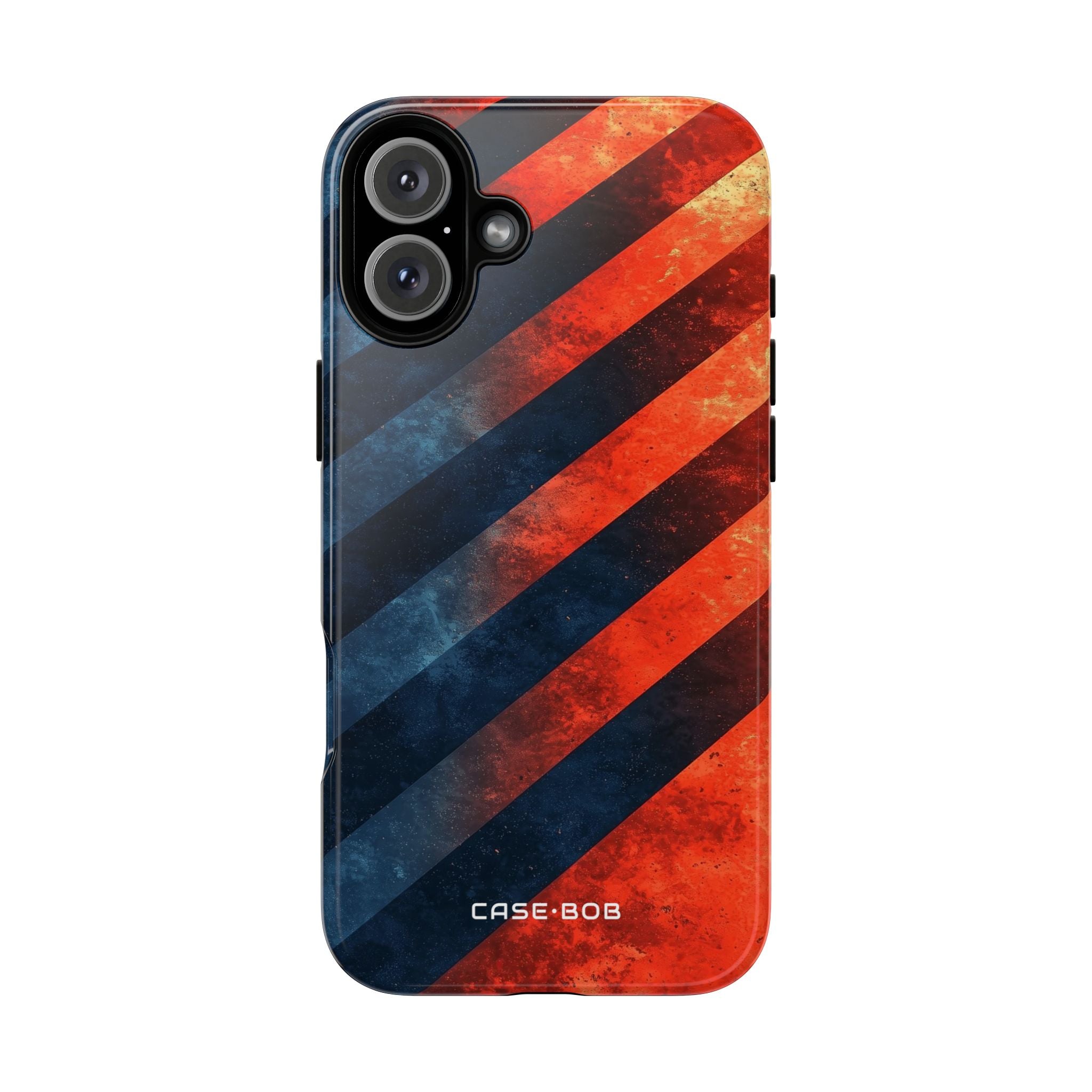Diagonal Blaze iPhone 16 Plus Case - Tough