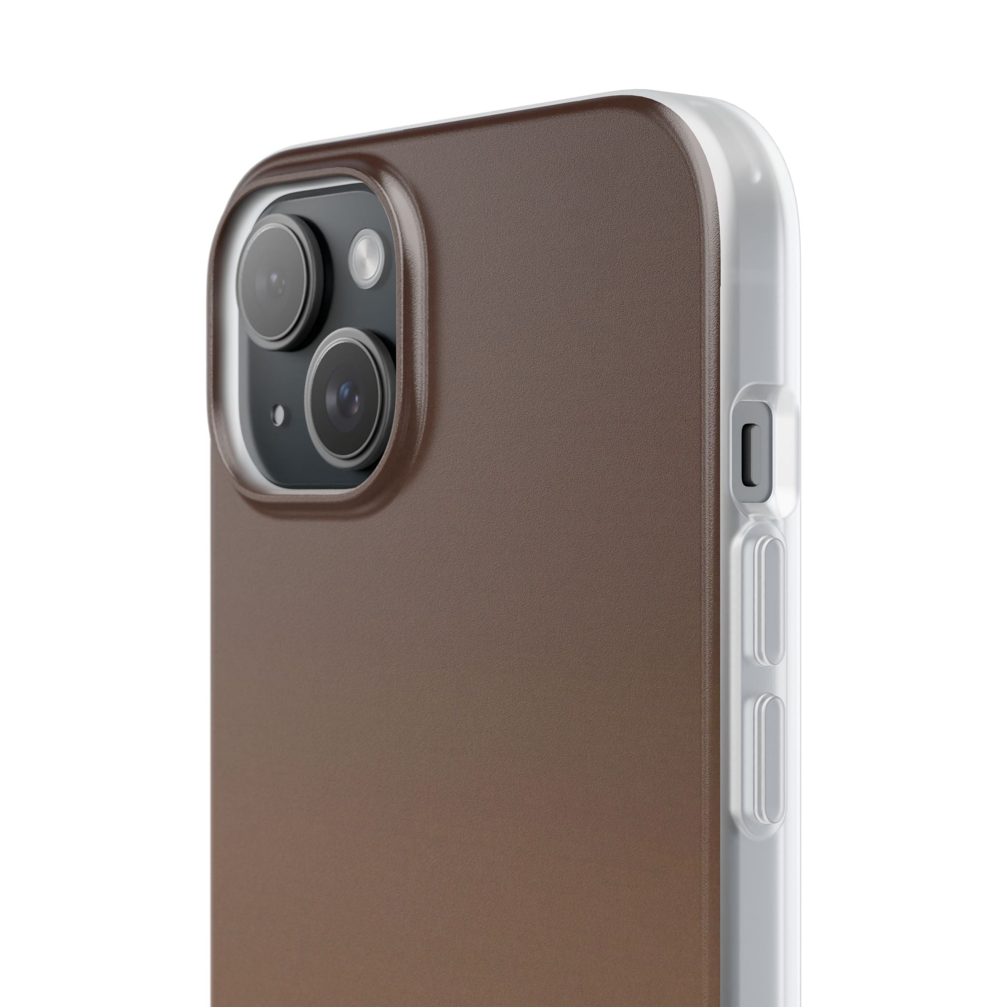 Brown Lite Phone Case for iPhone - Smoked Caramel Fade