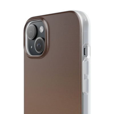 Brown Lite Phone Case for iPhone - Smoked Caramel Fade