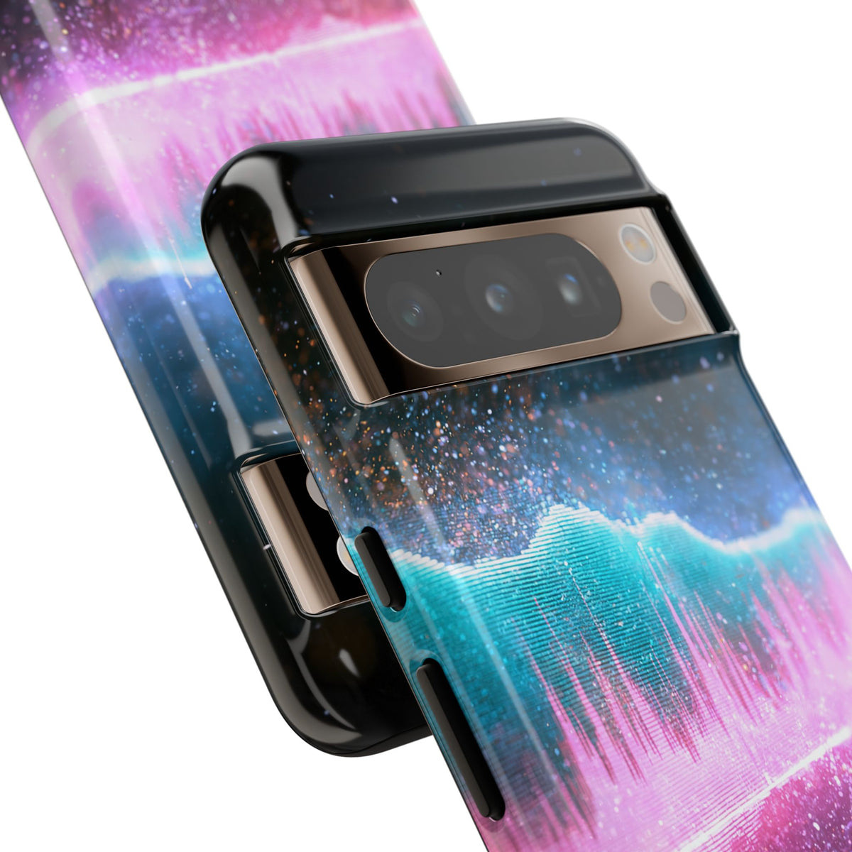Digital Frequency · Tough Phone Case for Pixel ·  Pink