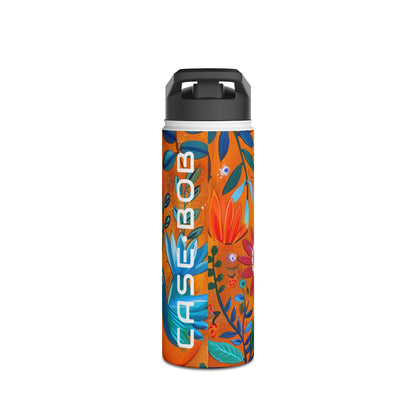 Bluebird Bloom - Stainless Steel Water Bottle