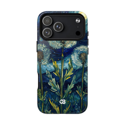 Starry Dandelion Swirl · Tough+ Coque de téléphone pour iPhone · Magsafe