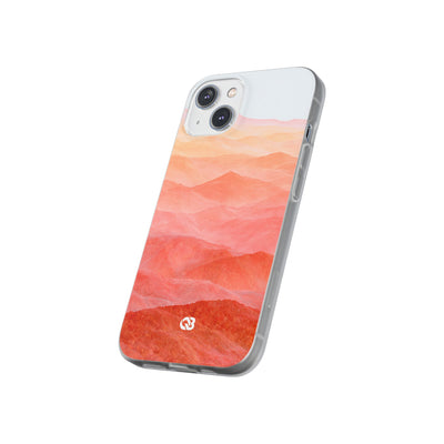 Alpenglow Ridge Vista · Lite Phone Case for iPhone ·  Orange