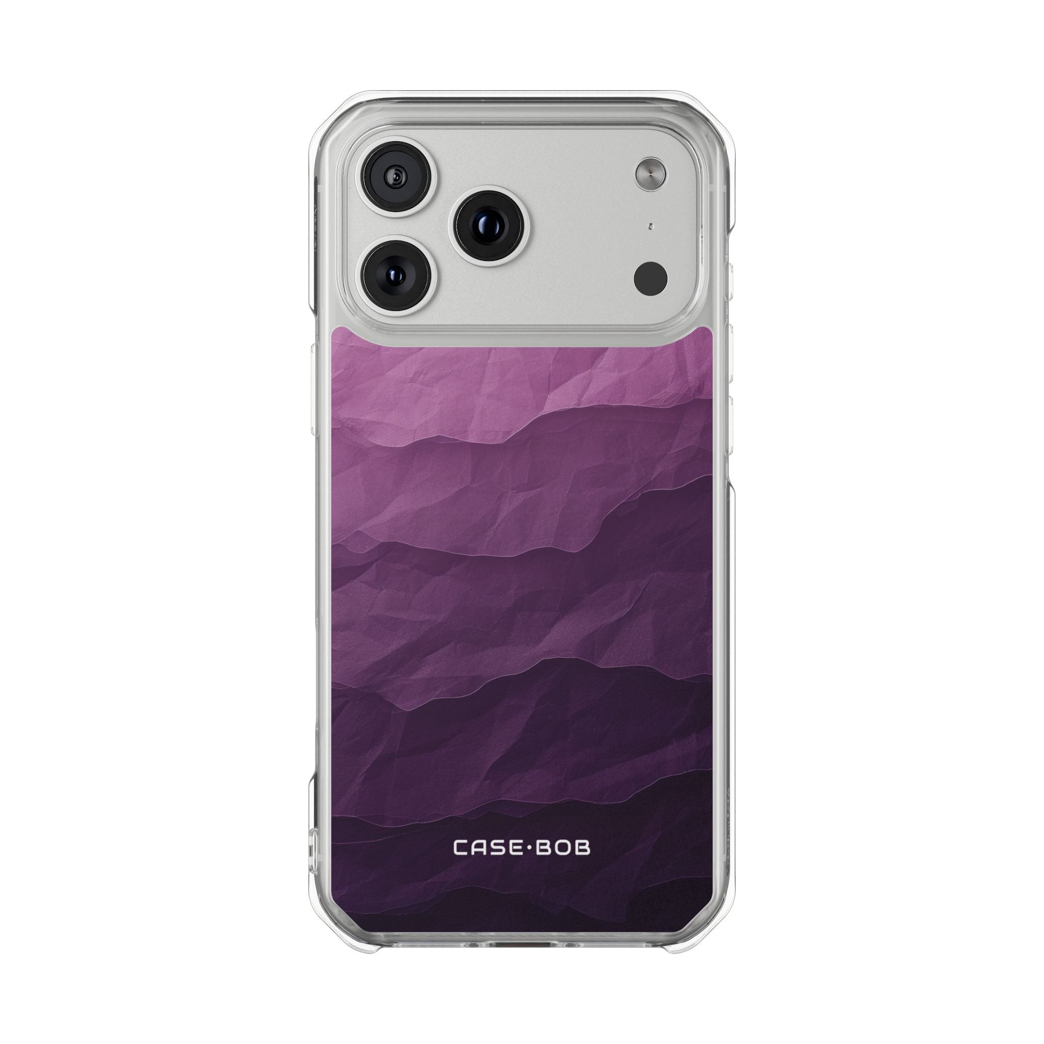 Torn Violet Layers iPhone 17 Pro Max Cover - Impact