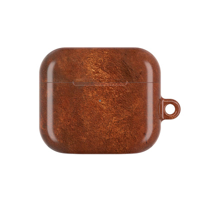 Oxidized Corten · Hard Case for AirPods & AirPods Pro · Brown