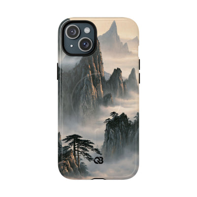 Sacred Mountain Mist · Tough 2.0 Magnetic Phone Case for iPhone · Beige