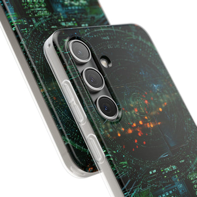 Tactical Avionics HUD · Lite Phone Case for Samsung · Green