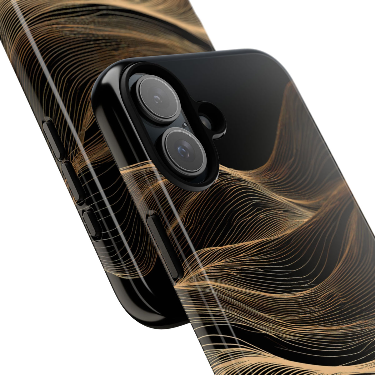 Gilded Ridge · Tough Phone Case for iPhone · Black