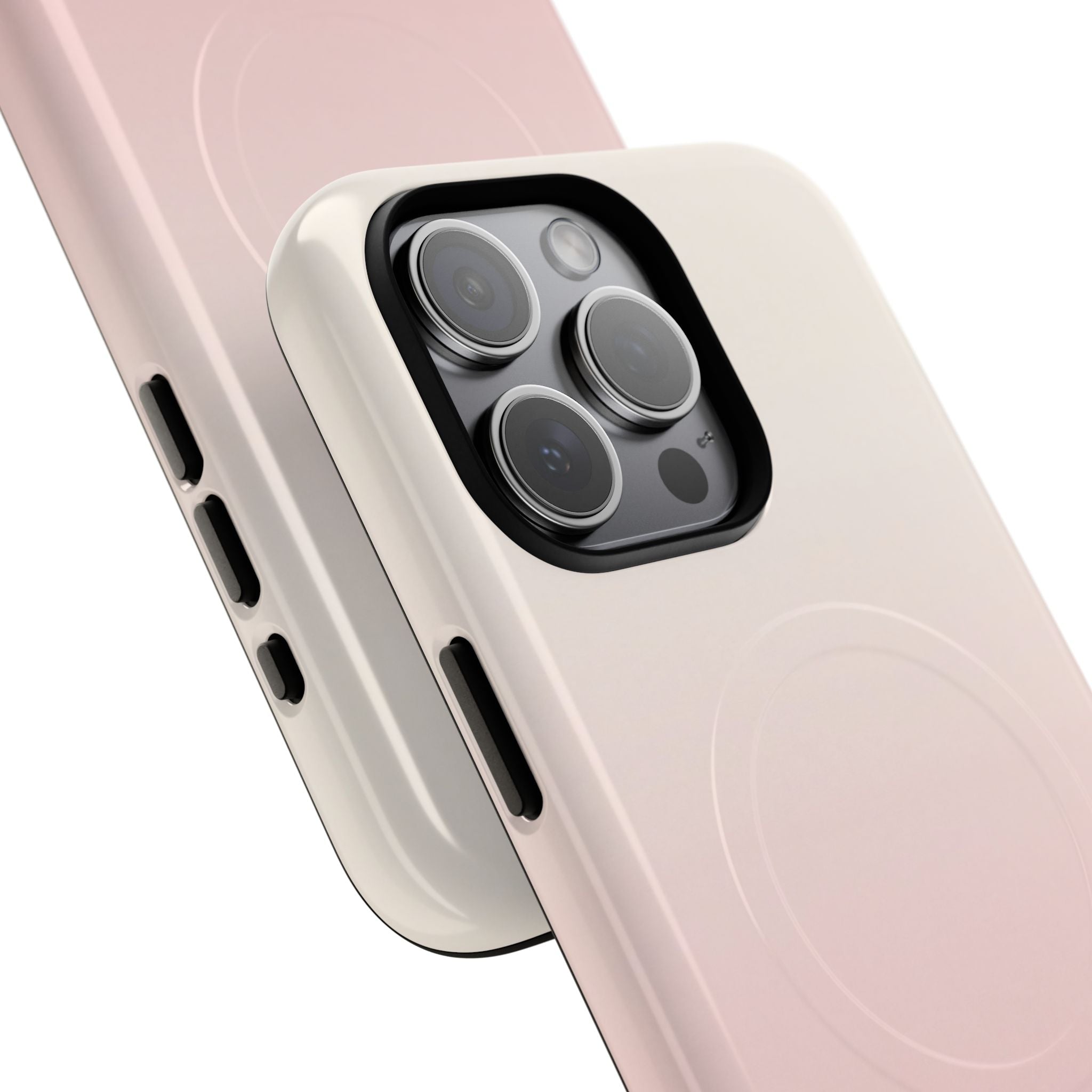 Pink Tough 2.0 Magsafe Phone Case for iPhone - Frosted Blush Horizon