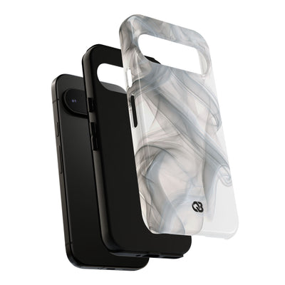 Vapor Noir · Tough Phone Case for Pixel ·  White