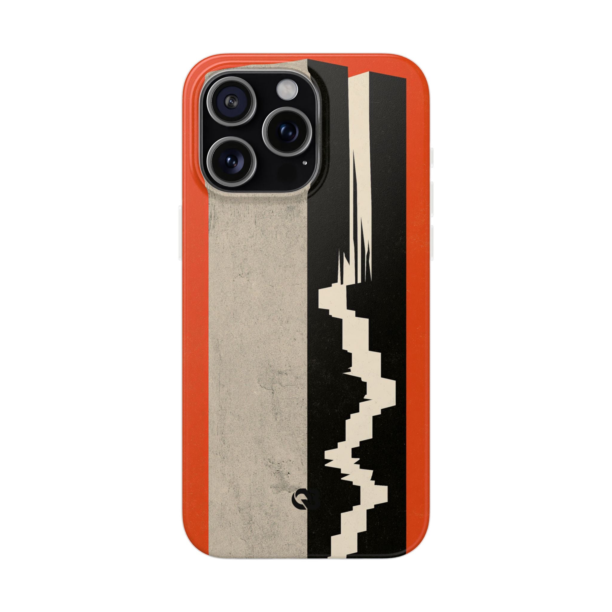 Orange Lite Phone Case for iPhone - Orange Monolith Rift
