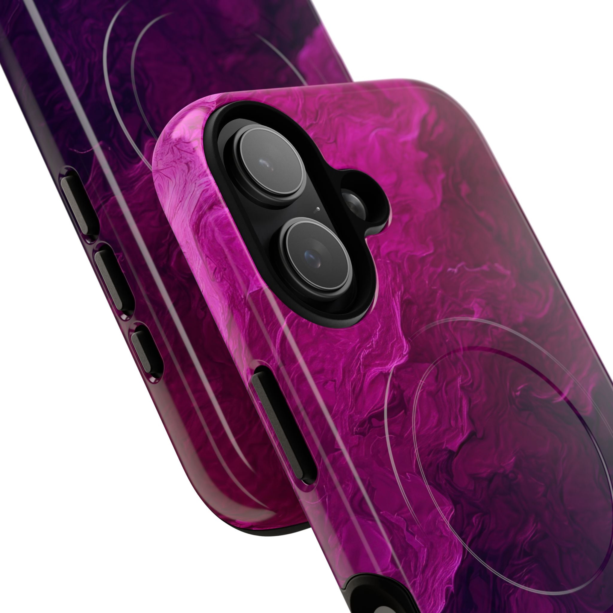 Violet Swirl iPhone 17 Case - Tough+ - CASE•BOB
