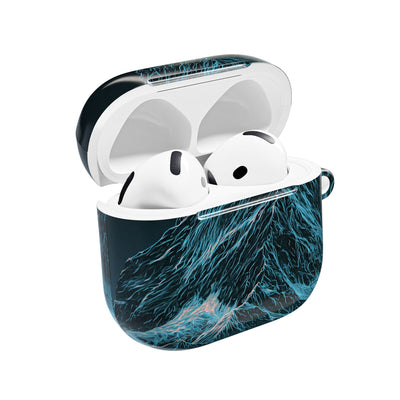 Glacial Alpine Peak · Hard Case for AirPods & AirPods Pro · Blue