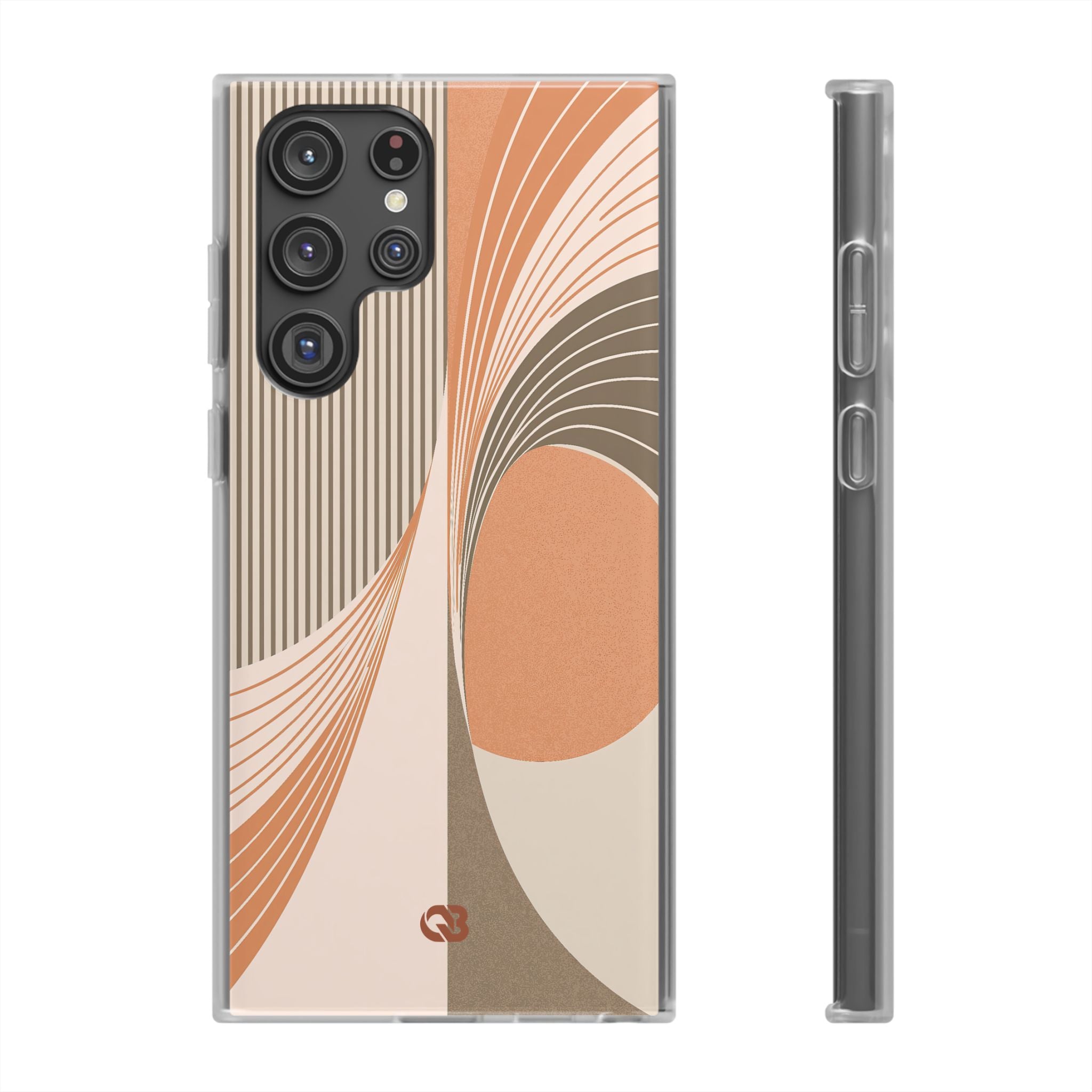 Orange Lite Phone Case for Samsung - Desert Arc Horizon