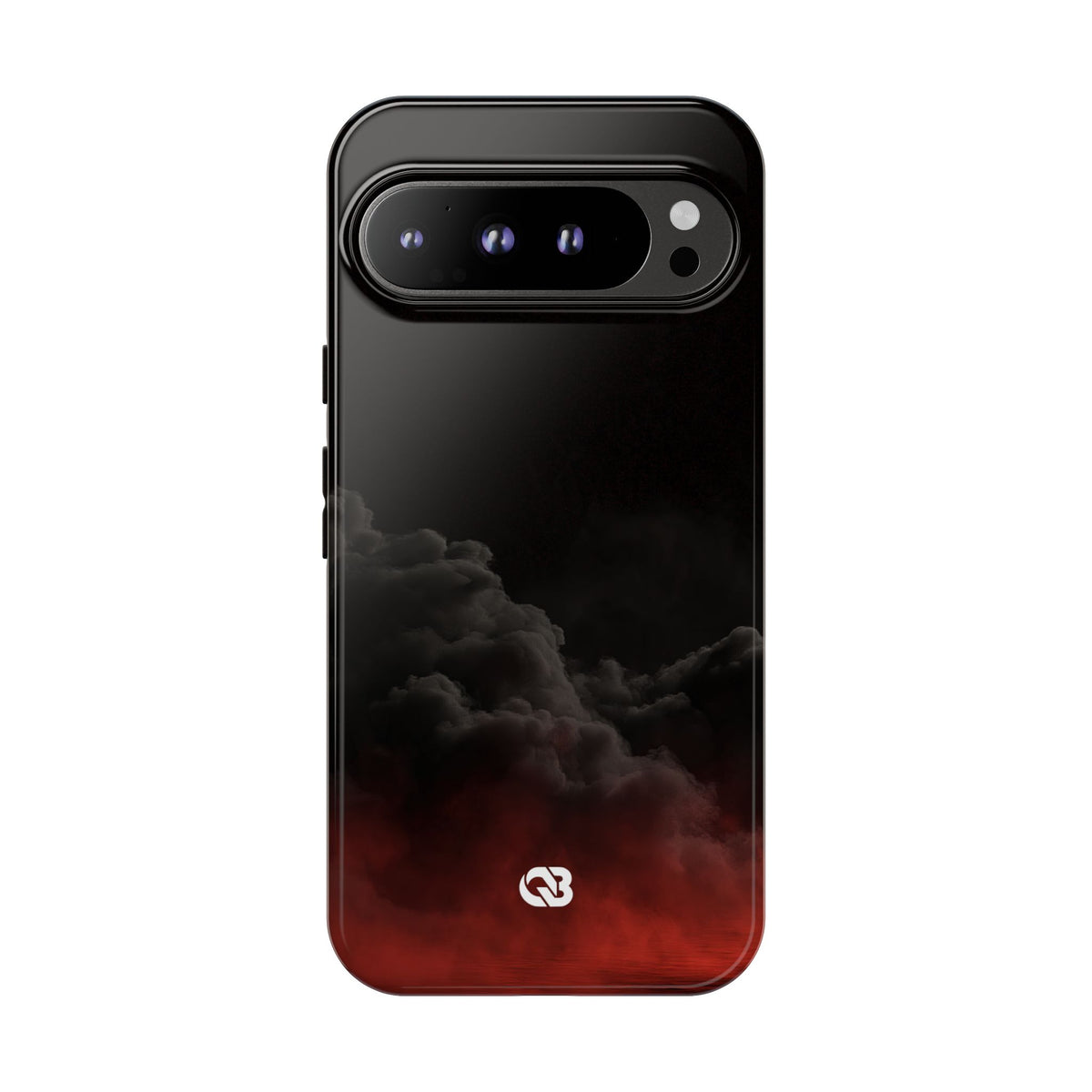 Crimson Fog Void · Tough Phone Case for Pixel ·  Black