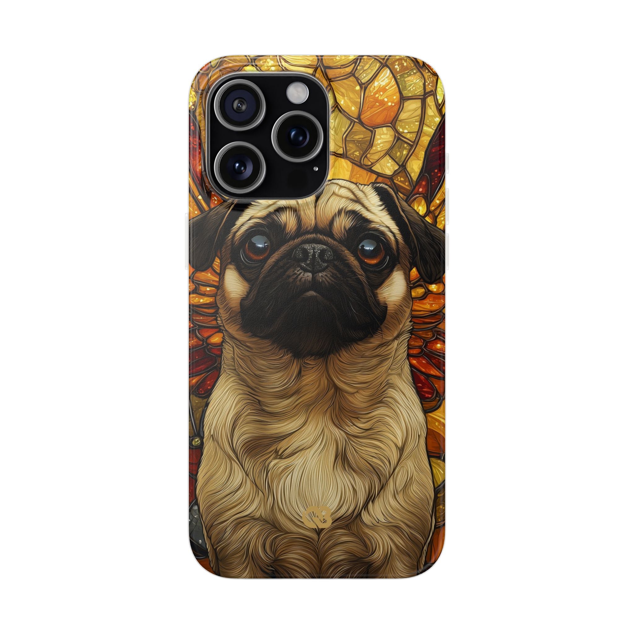 Amber Pug Divinity · Soft Case for iPhone