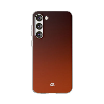 Orange Lite Phone Case for Samsung - Obsidian Ember Fade