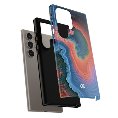 Luminous Resonance · Tough Phone Case for Samsung · Blue