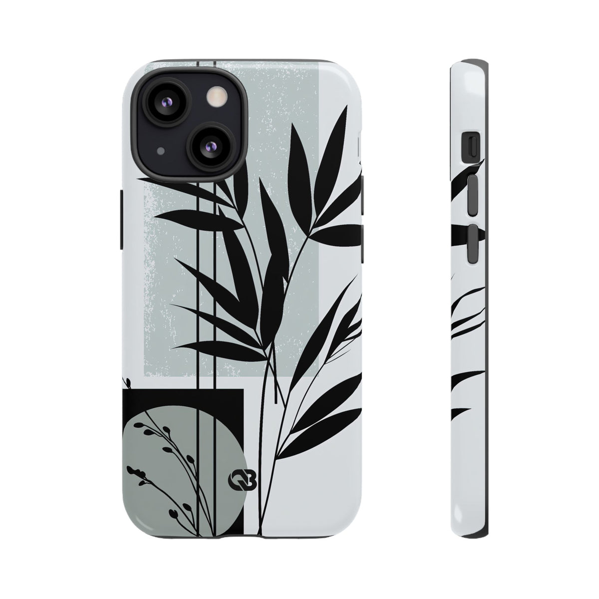 Zen Bamboo Silhouette · Tough Phone Case for iPhone · Green