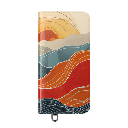 Crimson Hills - Samsung S25+ Case - Lompakko